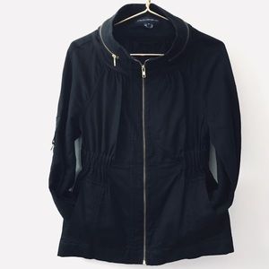 French Connection black utility jacket